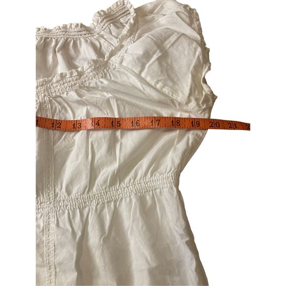 Y2K Vintage Old Navy Ruffle Blouse Cottagecore Cottage Fairy Everyday - Picture 8 of 9